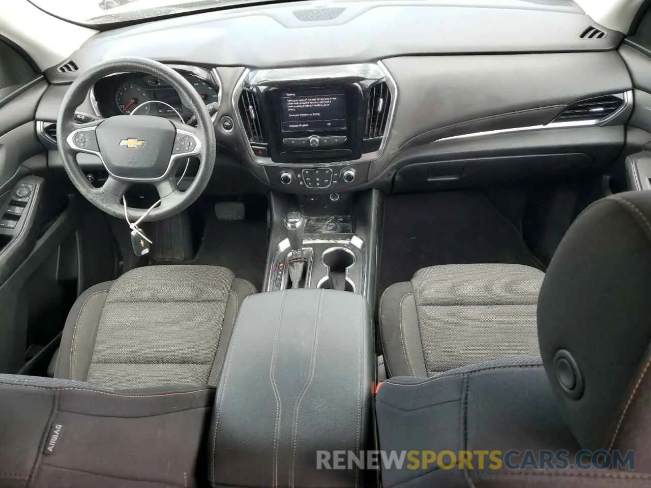 8 Photograph of a damaged car 1GNERFKW0LJ313099 CHEVROLET TRAVERSE 2020