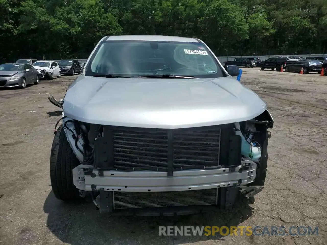 5 Photograph of a damaged car 1GNERFKW2LJ105452 CHEVROLET TRAVERSE 2020