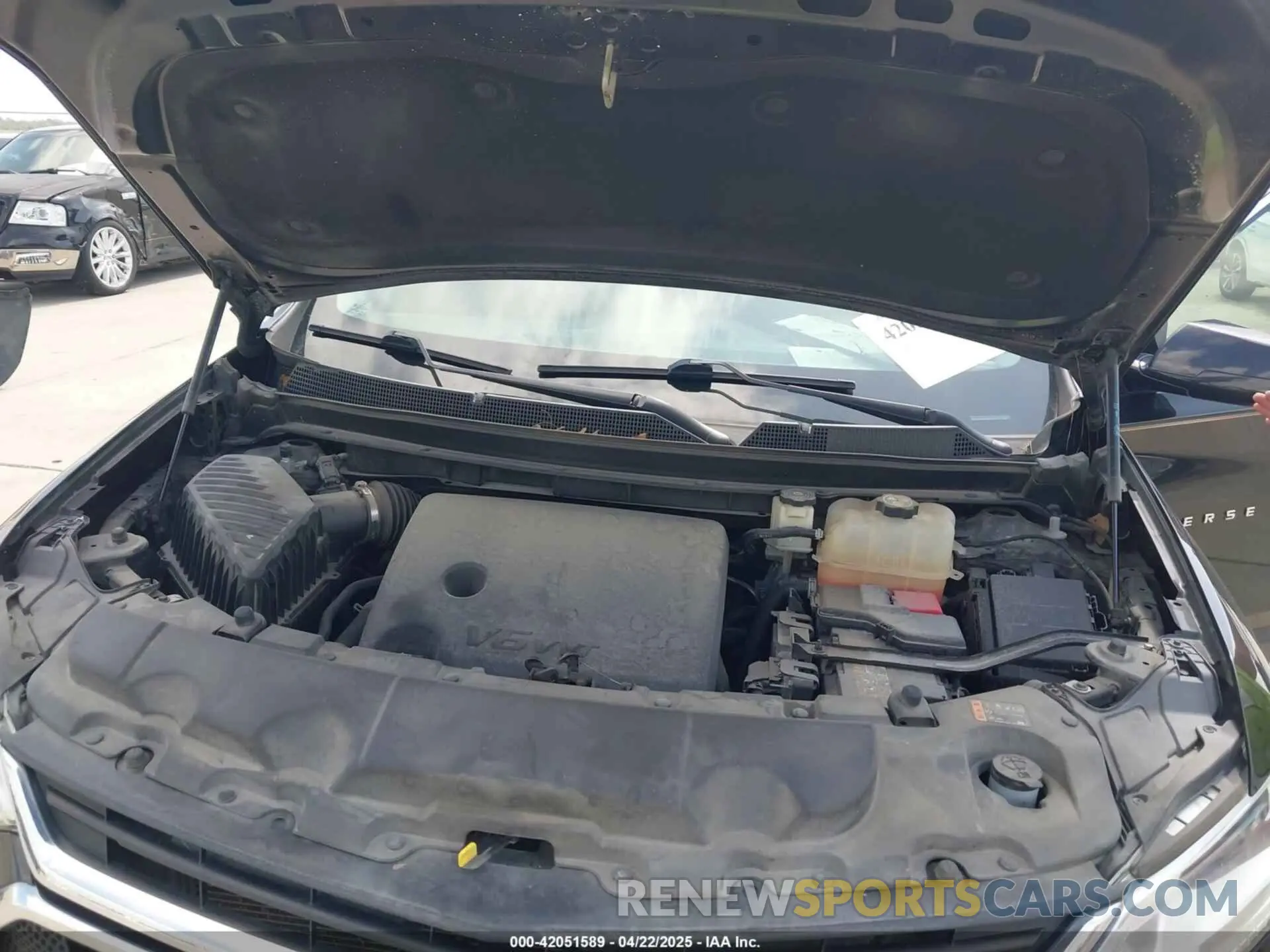 10 Photograph of a damaged car 1GNERFKW3LJ202434 CHEVROLET TRAVERSE 2020