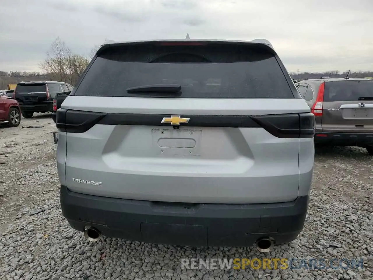 6 Photograph of a damaged car 1GNERFKW3LJ314540 CHEVROLET TRAVERSE 2020