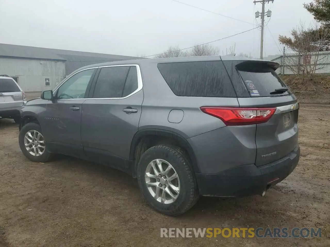 2 Photograph of a damaged car 1GNERFKW4LJ117926 CHEVROLET TRAVERSE 2020