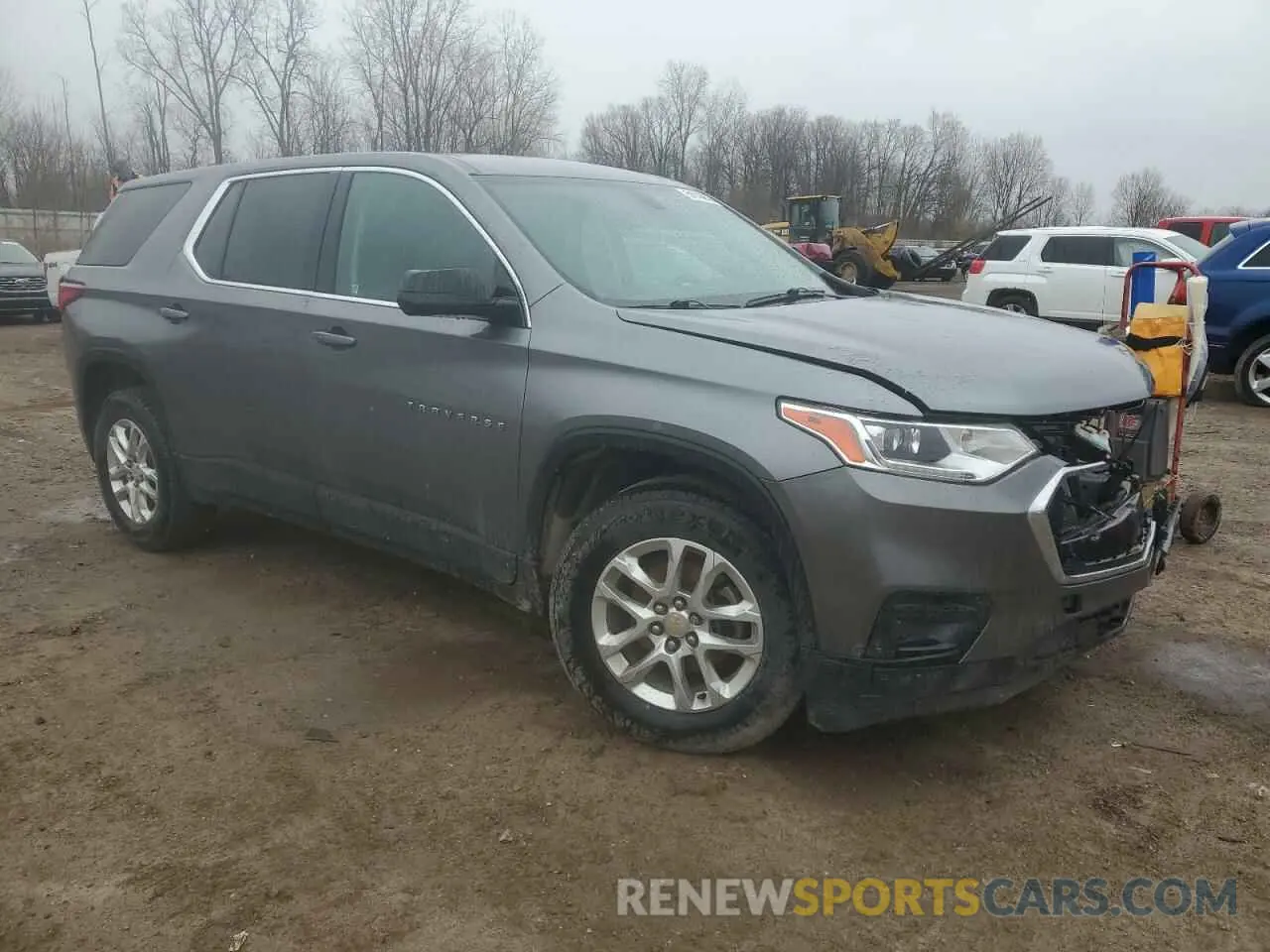 4 Photograph of a damaged car 1GNERFKW4LJ117926 CHEVROLET TRAVERSE 2020