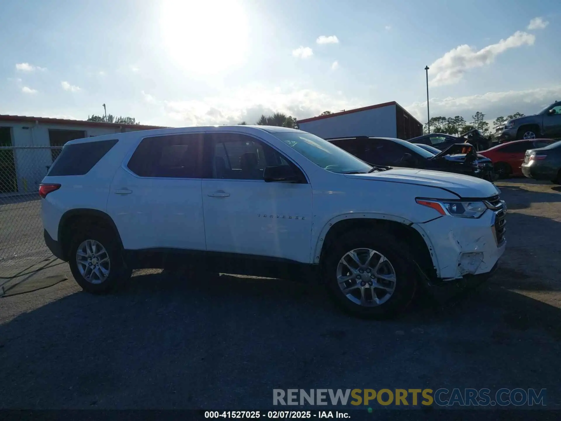 13 Photograph of a damaged car 1GNERFKW4LJ228864 CHEVROLET TRAVERSE 2020
