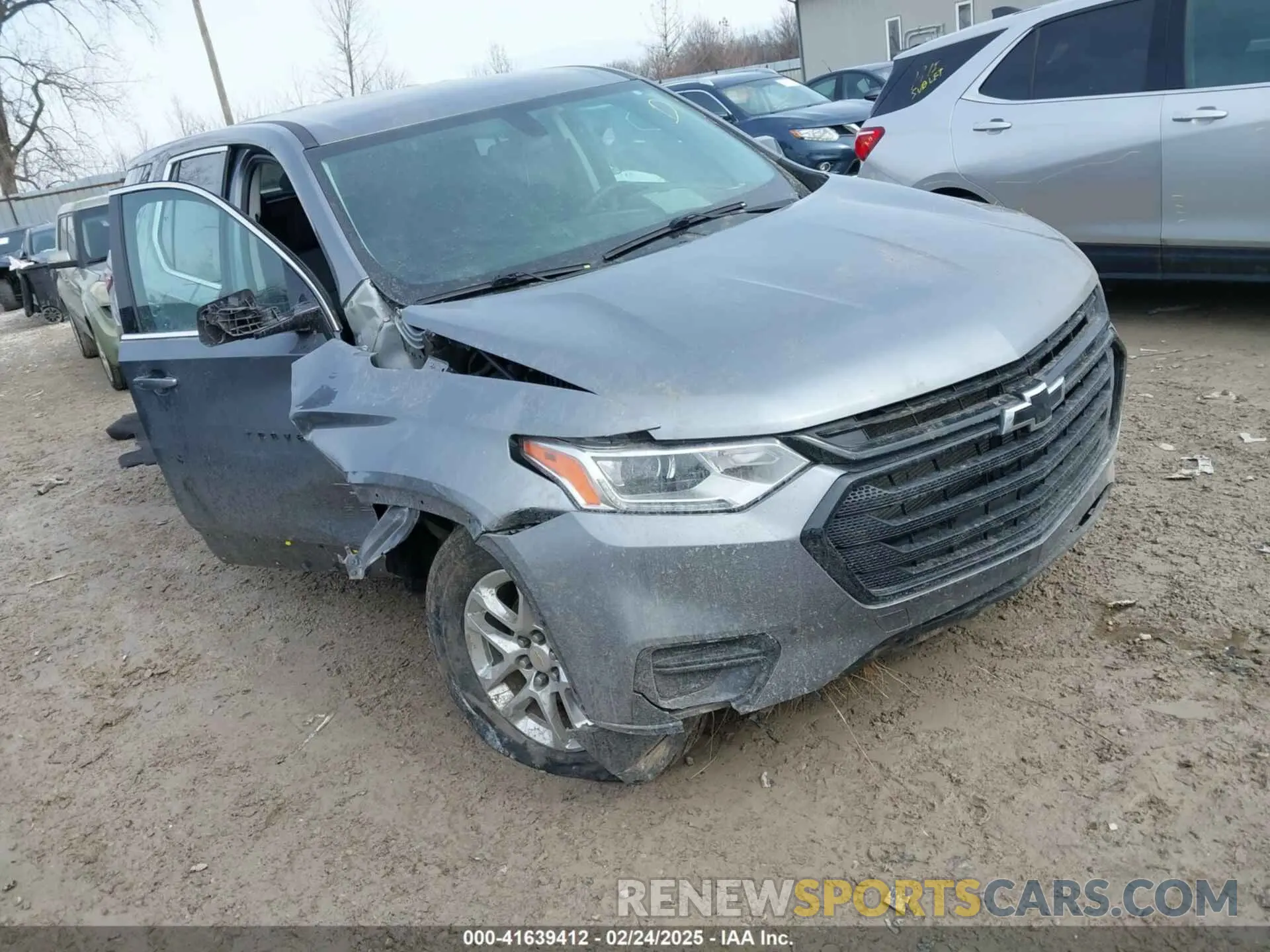 1 Photograph of a damaged car 1GNERFKW4LJ287655 CHEVROLET TRAVERSE 2020