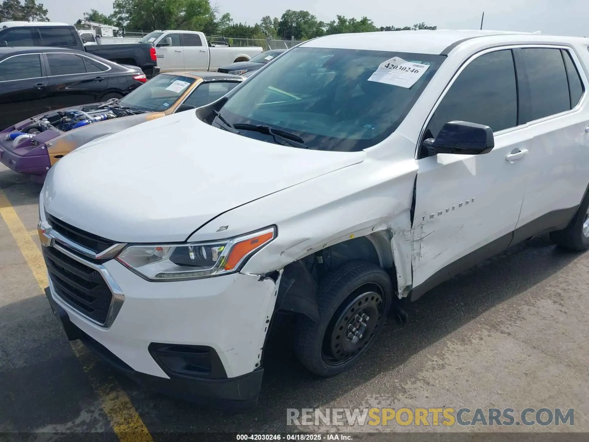 6 Photograph of a damaged car 1GNERFKW4LJ314465 CHEVROLET TRAVERSE 2020