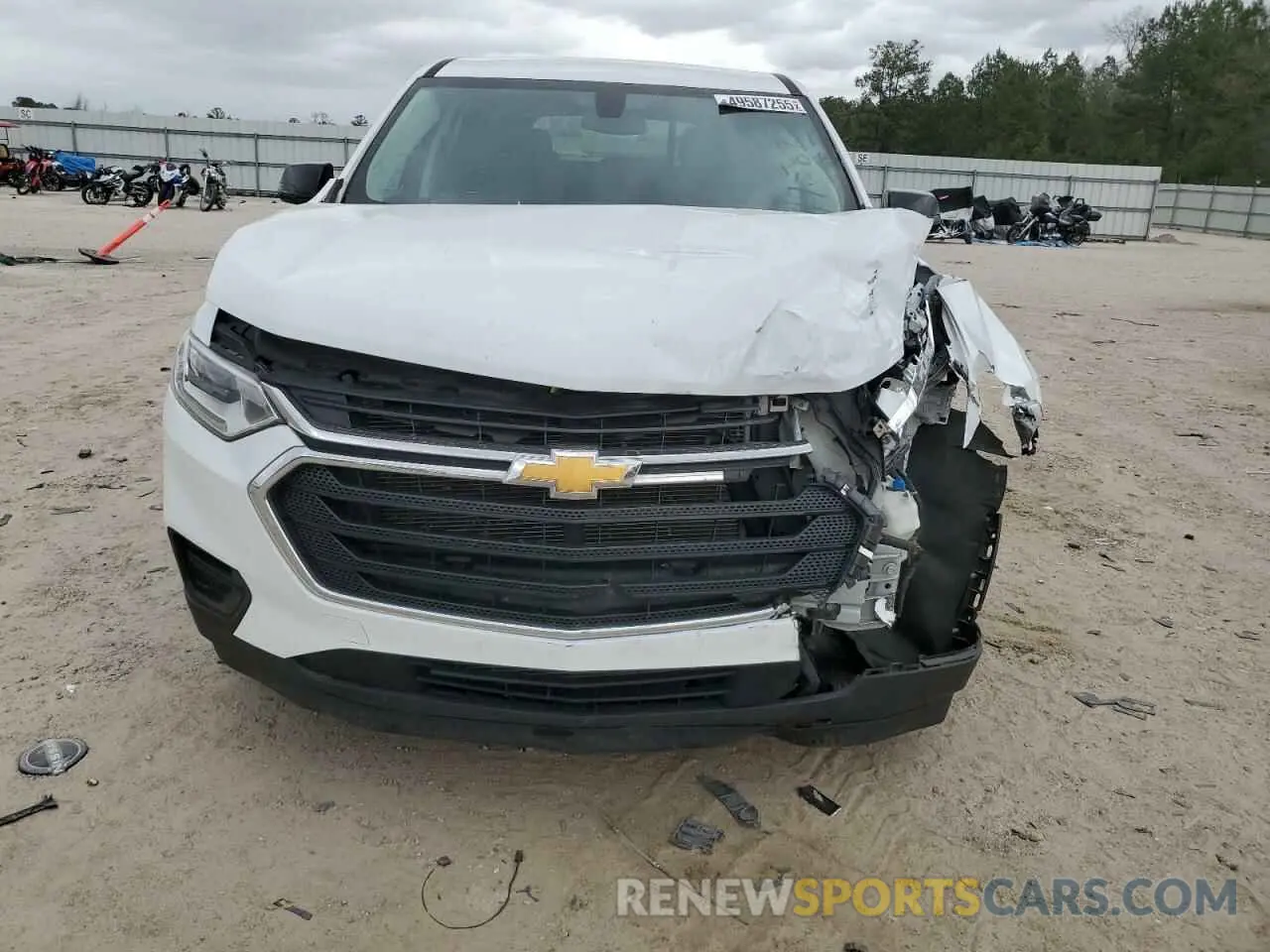 5 Photograph of a damaged car 1GNERFKW5LJ289916 CHEVROLET TRAVERSE 2020