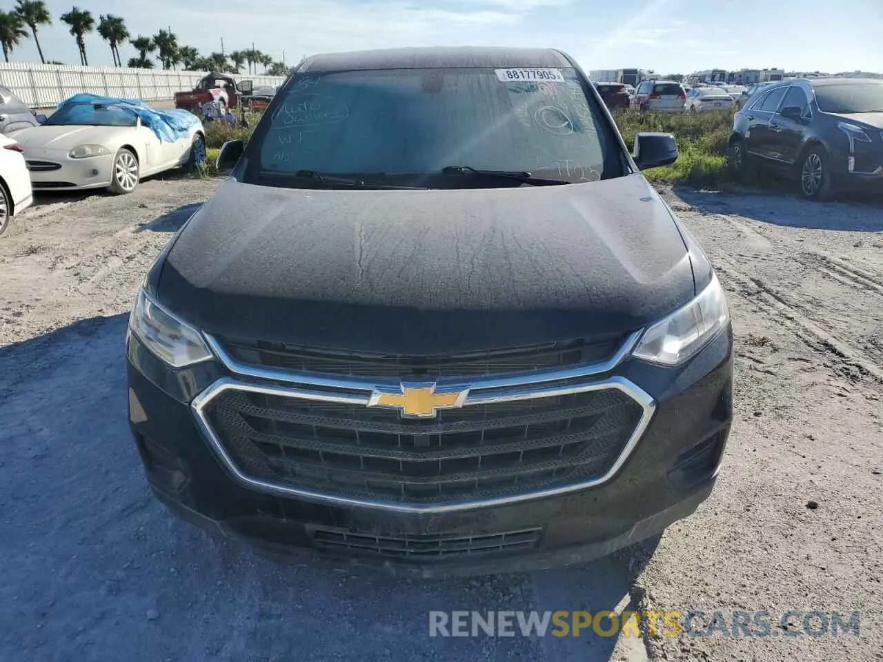 5 Photograph of a damaged car 1GNERFKW5LJ314863 CHEVROLET TRAVERSE 2020