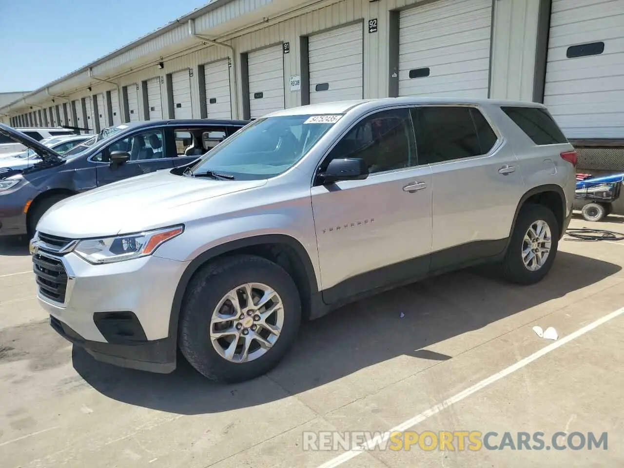 1 Photograph of a damaged car 1GNERFKW6LJ142780 CHEVROLET TRAVERSE 2020