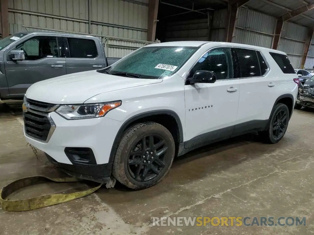 1 Photograph of a damaged car 1GNERFKW6LJ144724 CHEVROLET TRAVERSE 2020
