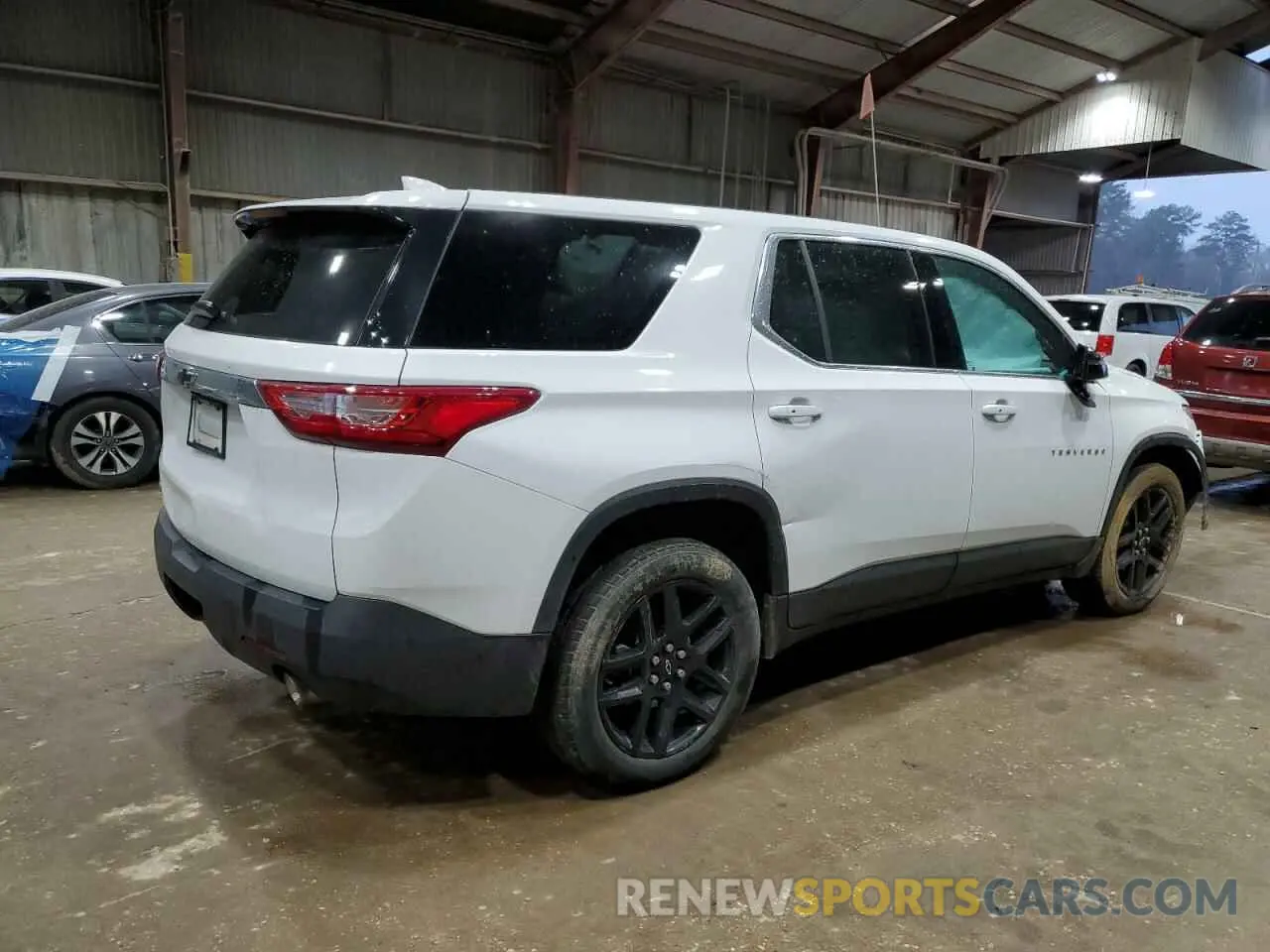 3 Photograph of a damaged car 1GNERFKW6LJ144724 CHEVROLET TRAVERSE 2020