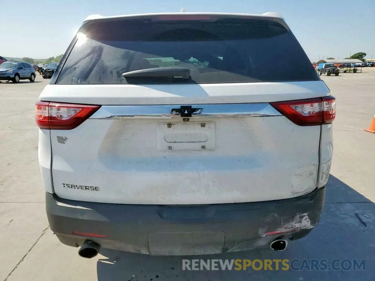 6 Photograph of a damaged car 1GNERFKW6LJ252776 CHEVROLET TRAVERSE 2020