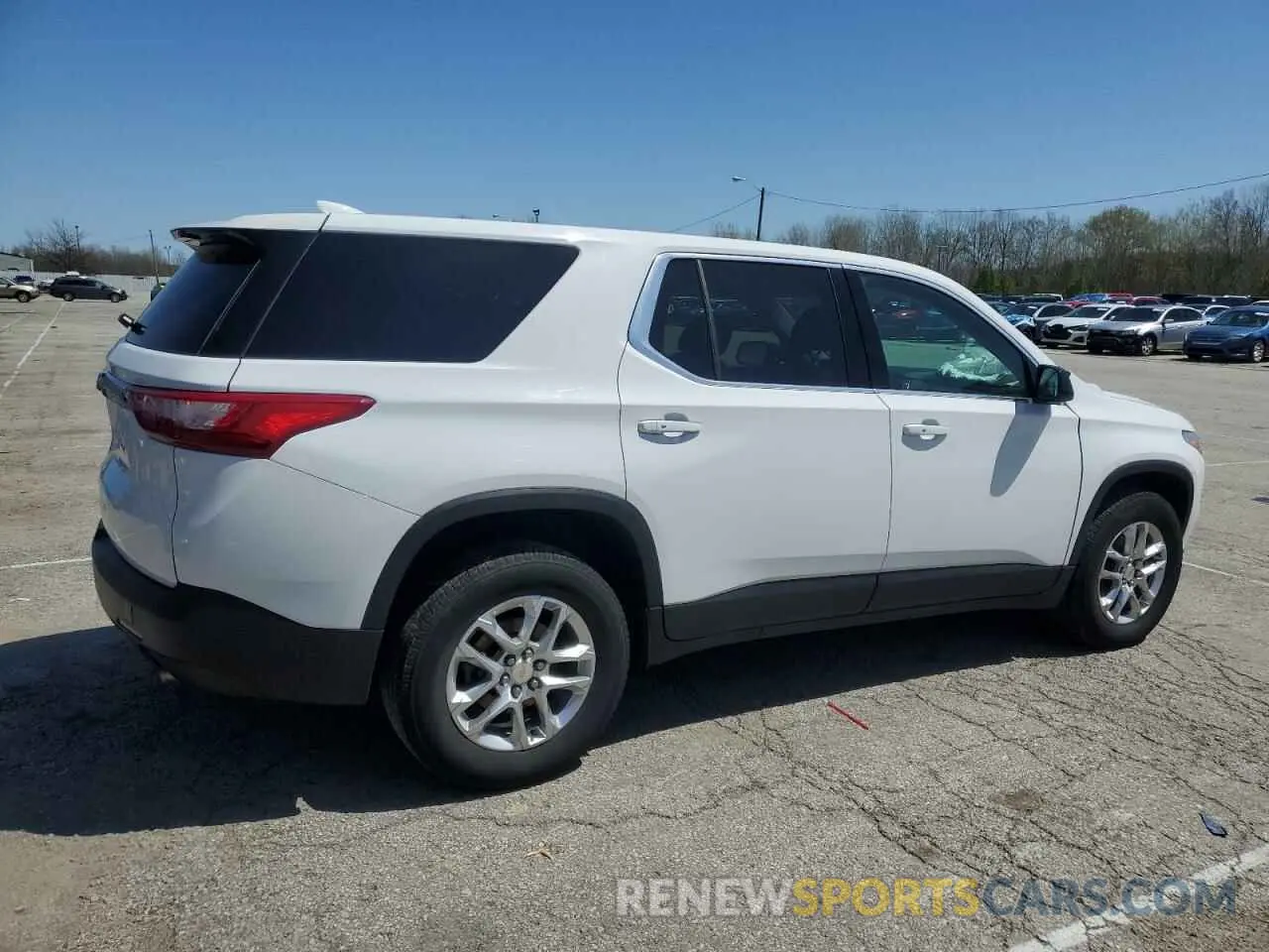 3 Photograph of a damaged car 1GNERFKW6LJ267181 CHEVROLET TRAVERSE 2020