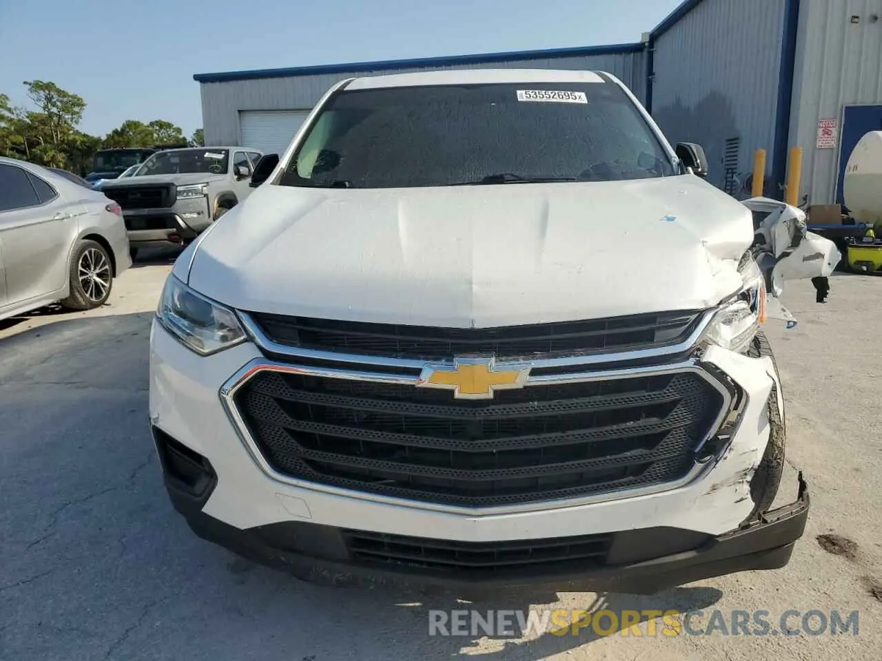 5 Photograph of a damaged car 1GNERFKW7LJ106094 CHEVROLET TRAVERSE 2020