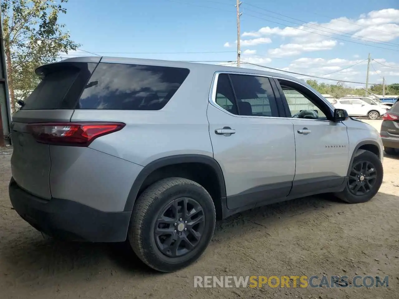 3 Photograph of a damaged car 1GNERFKW7LJ167445 CHEVROLET TRAVERSE 2020
