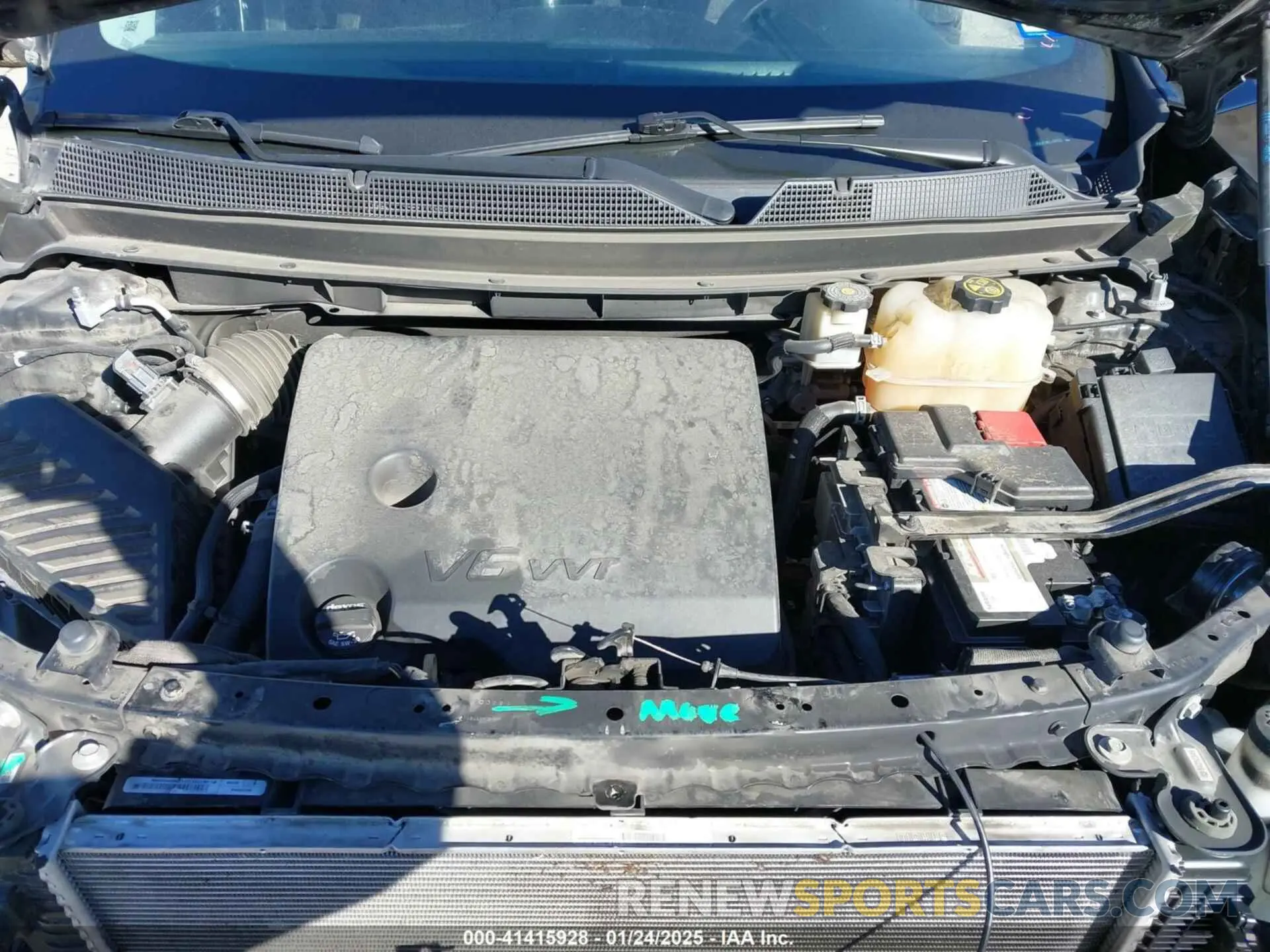 10 Photograph of a damaged car 1GNERFKW7LJ251233 CHEVROLET TRAVERSE 2020