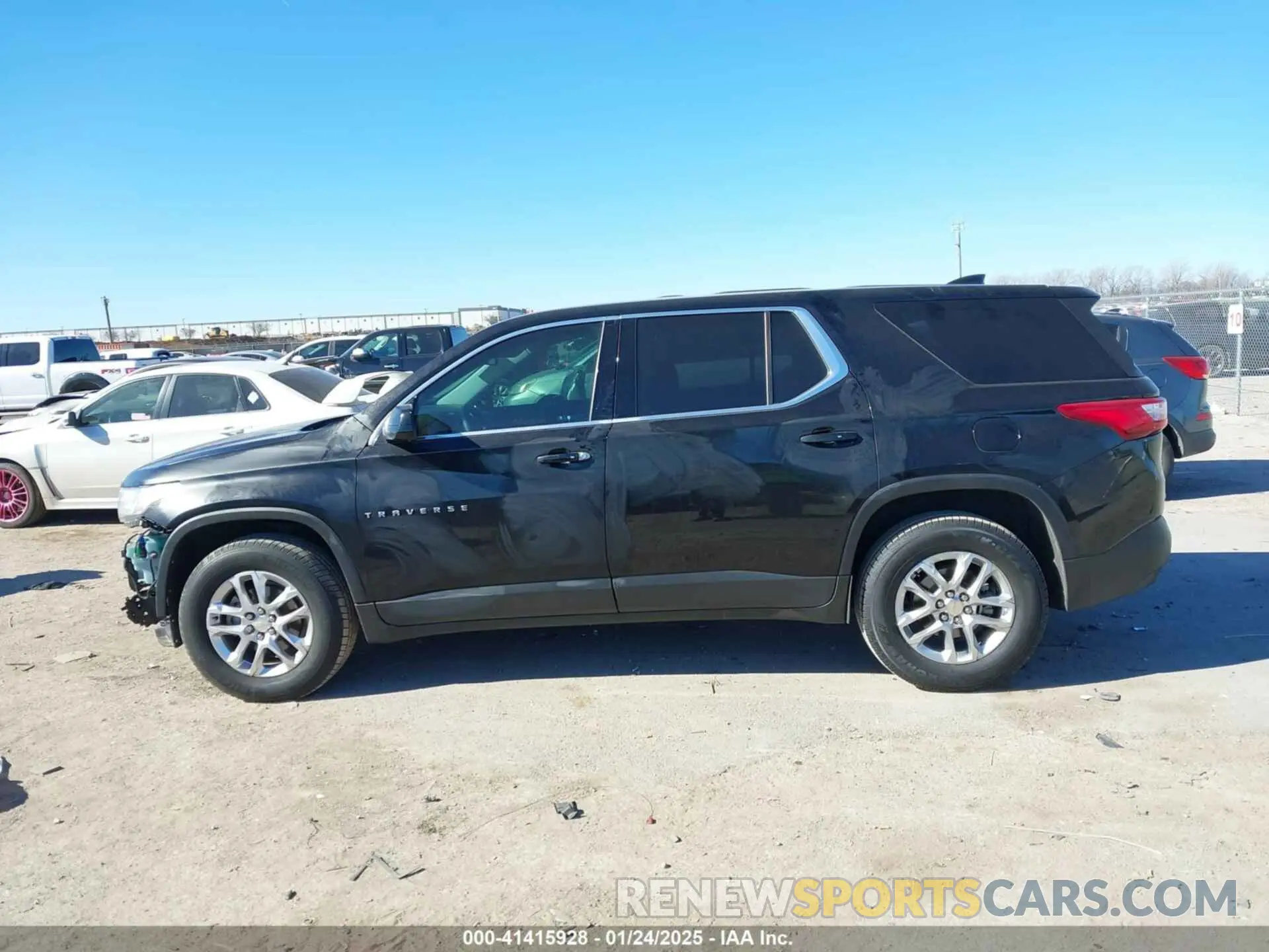 14 Photograph of a damaged car 1GNERFKW7LJ251233 CHEVROLET TRAVERSE 2020