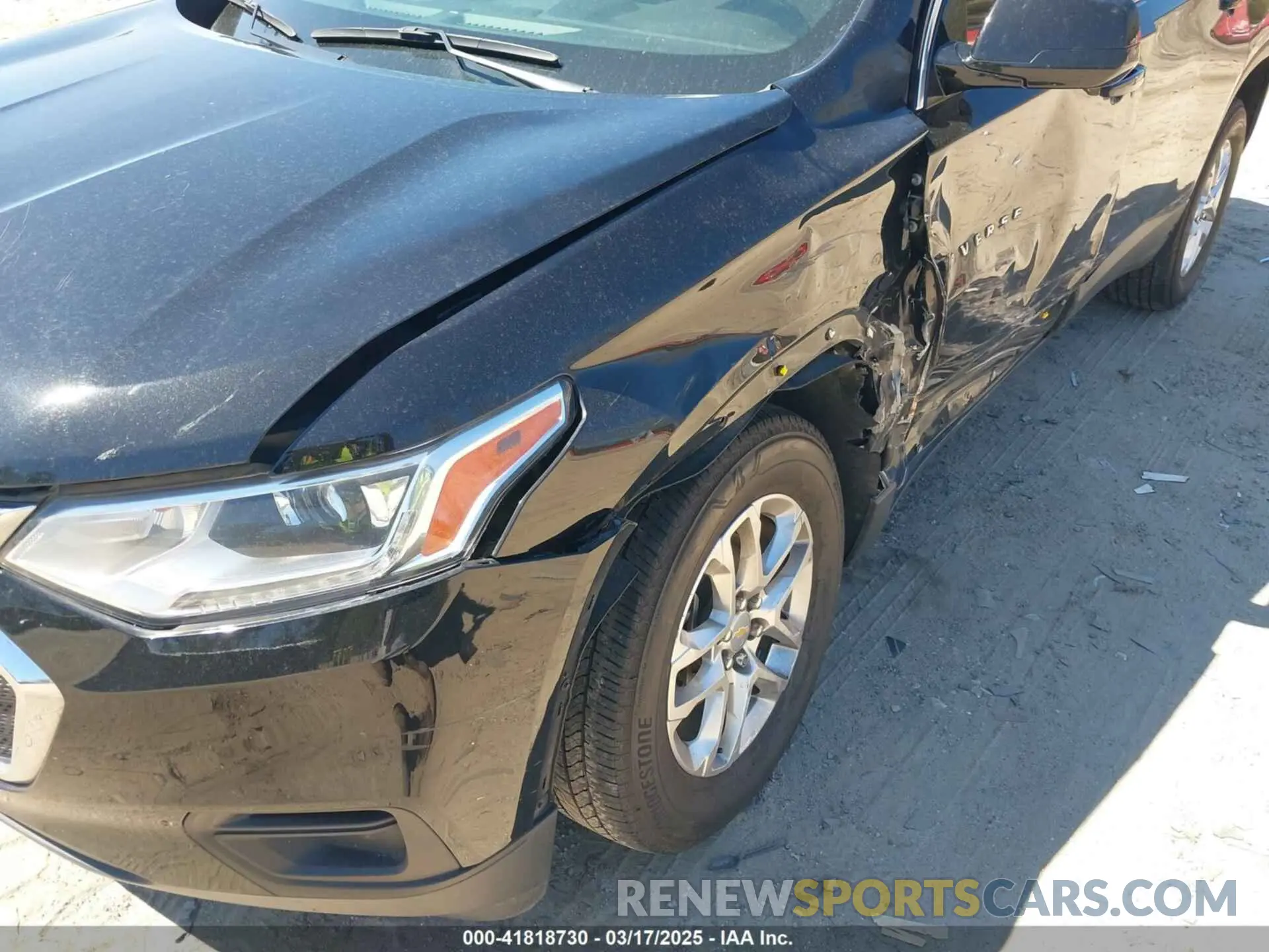 6 Photograph of a damaged car 1GNERFKW7LJ289125 CHEVROLET TRAVERSE 2020