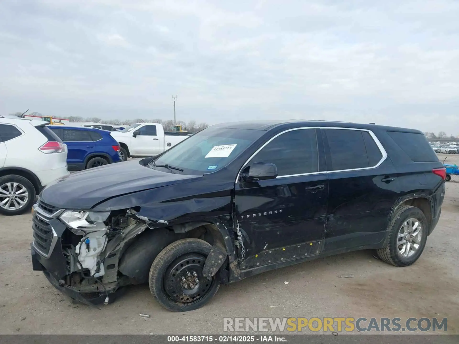 6 Photograph of a damaged car 1GNERFKW7LJ313519 CHEVROLET TRAVERSE 2020