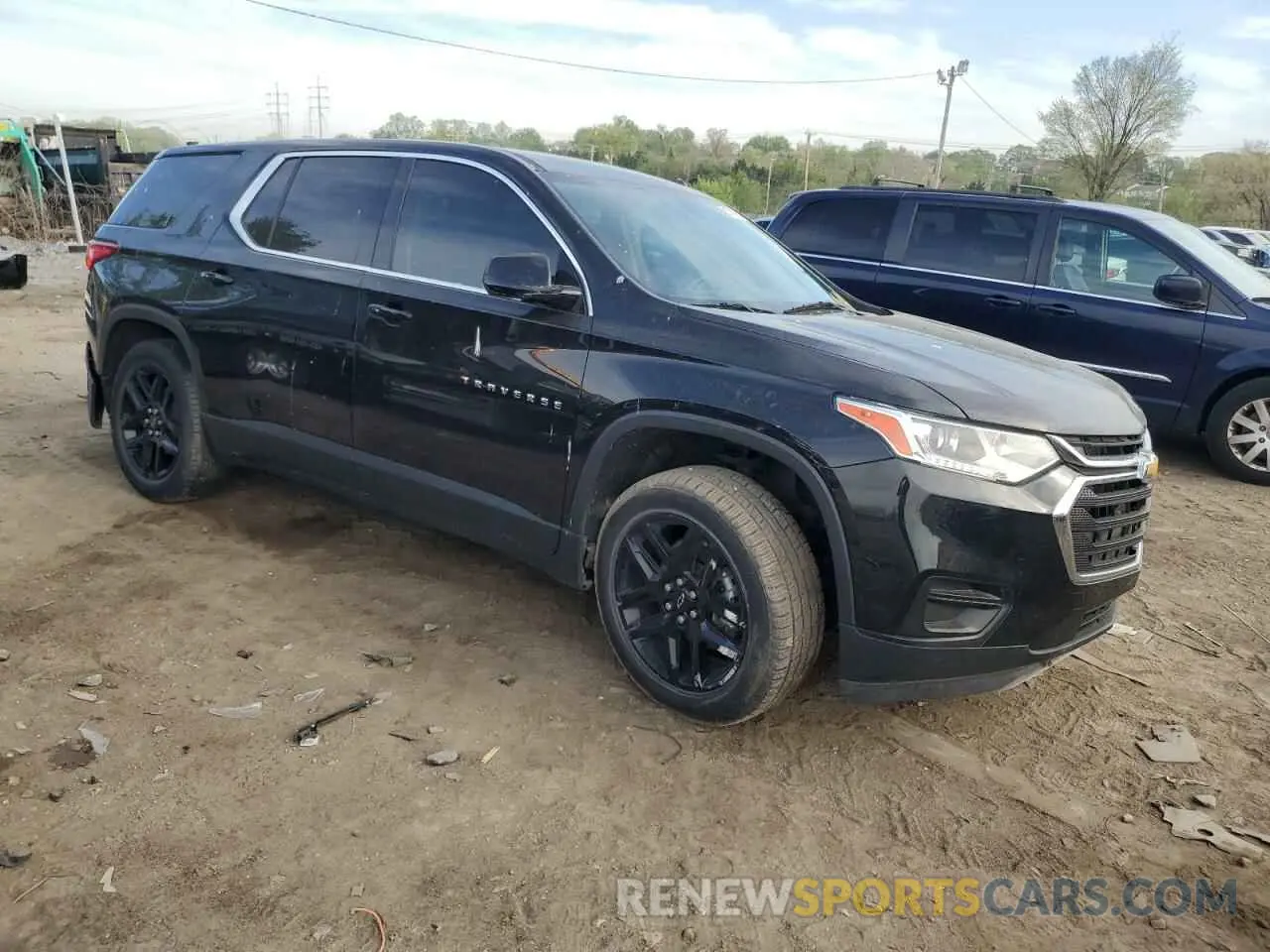 4 Photograph of a damaged car 1GNERFKW7LJ313830 CHEVROLET TRAVERSE 2020