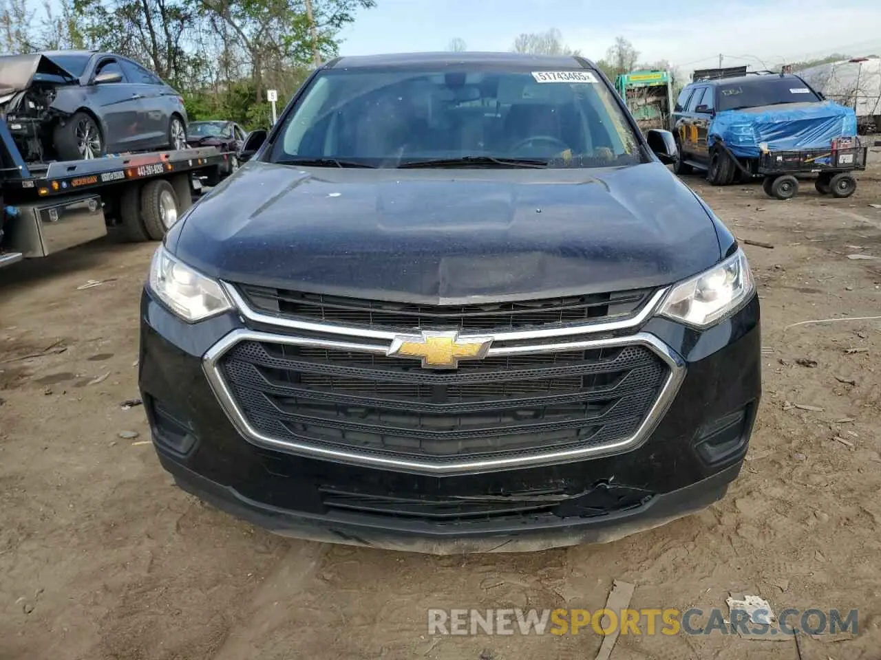 5 Photograph of a damaged car 1GNERFKW7LJ313830 CHEVROLET TRAVERSE 2020