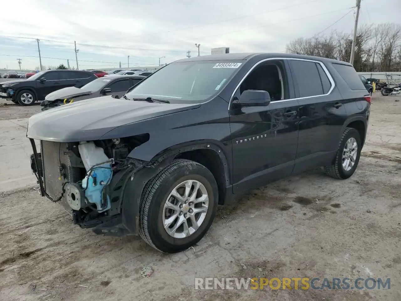1 Photograph of a damaged car 1GNERFKW8LJ118321 CHEVROLET TRAVERSE 2020