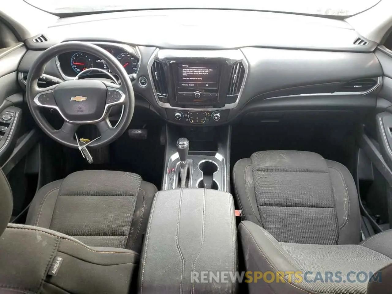 8 Photograph of a damaged car 1GNERFKW8LJ118321 CHEVROLET TRAVERSE 2020