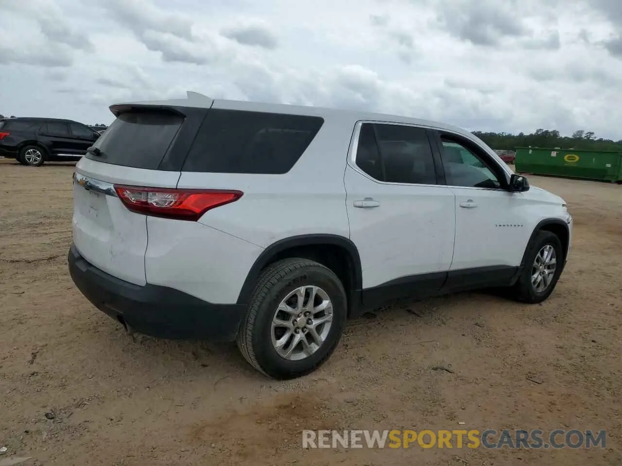 3 Photograph of a damaged car 1GNERFKW8LJ125303 CHEVROLET TRAVERSE 2020
