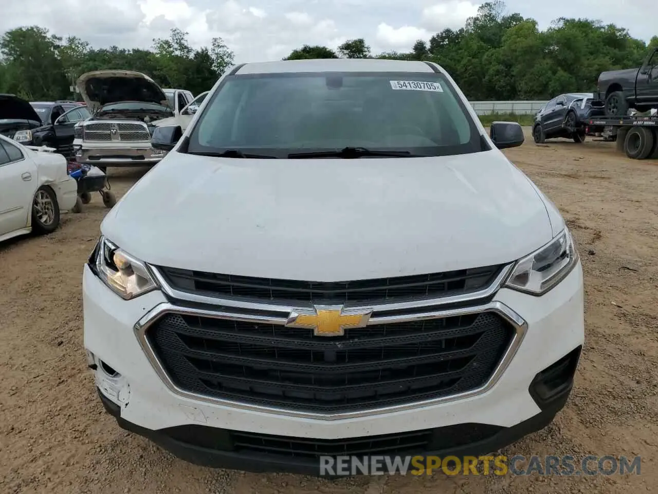 5 Photograph of a damaged car 1GNERFKW8LJ125303 CHEVROLET TRAVERSE 2020