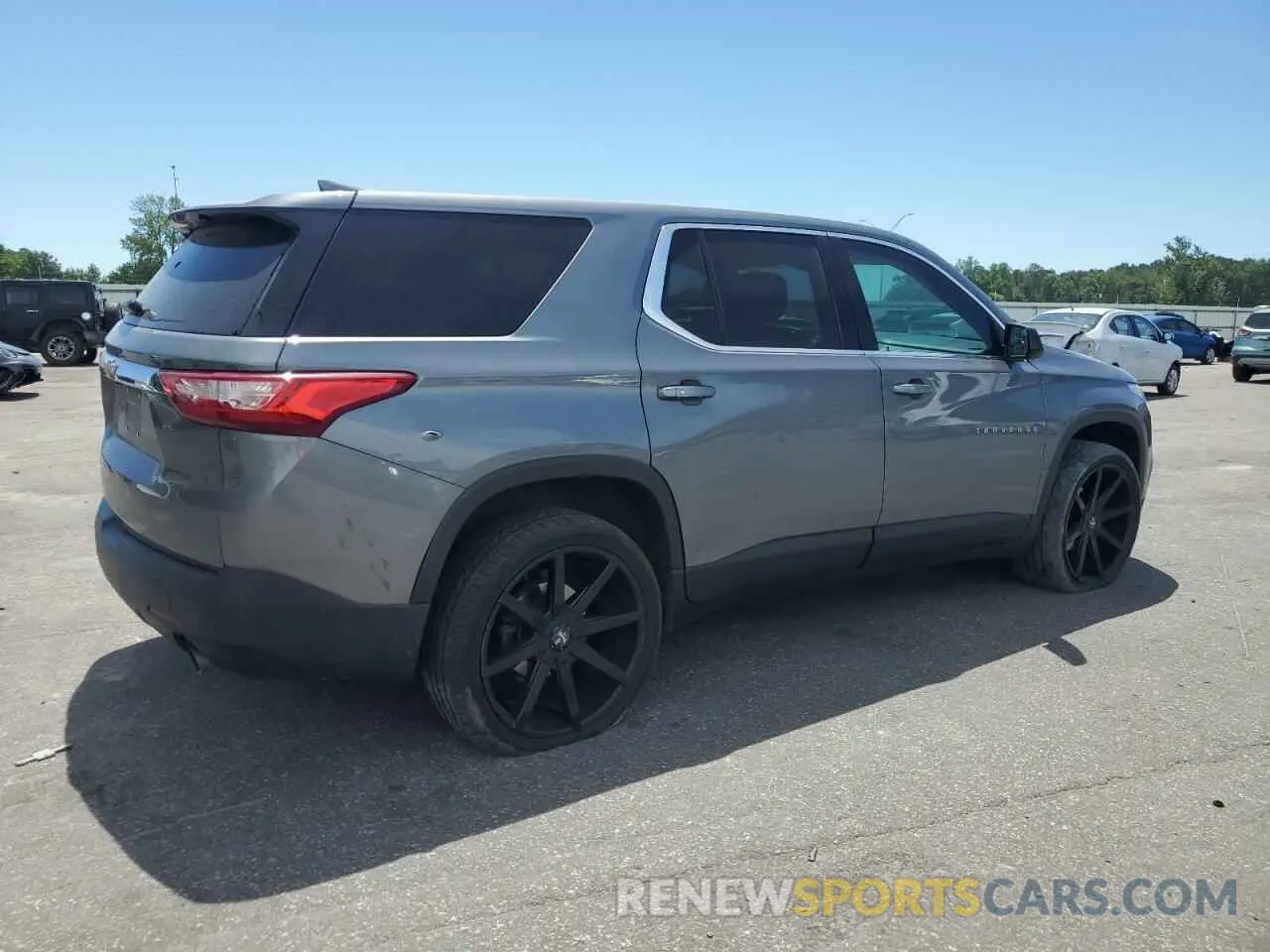 3 Photograph of a damaged car 1GNERFKW8LJ139668 CHEVROLET TRAVERSE 2020