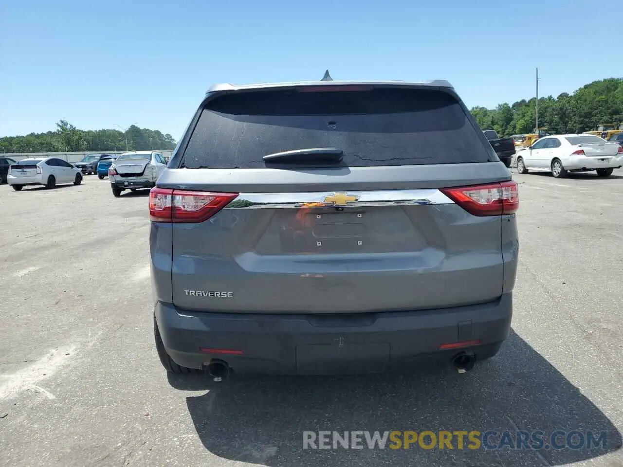 6 Photograph of a damaged car 1GNERFKW8LJ139668 CHEVROLET TRAVERSE 2020