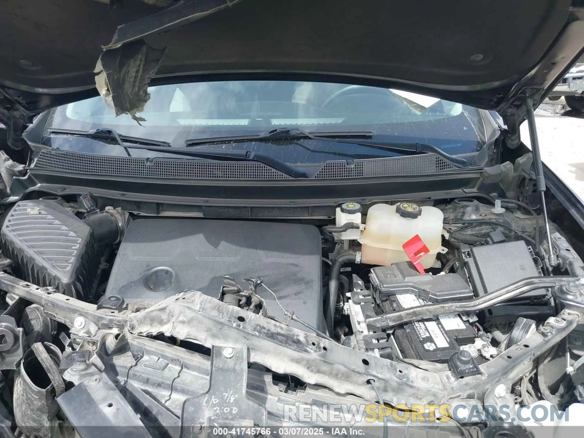 10 Photograph of a damaged car 1GNERFKW8LJ275914 CHEVROLET TRAVERSE 2020