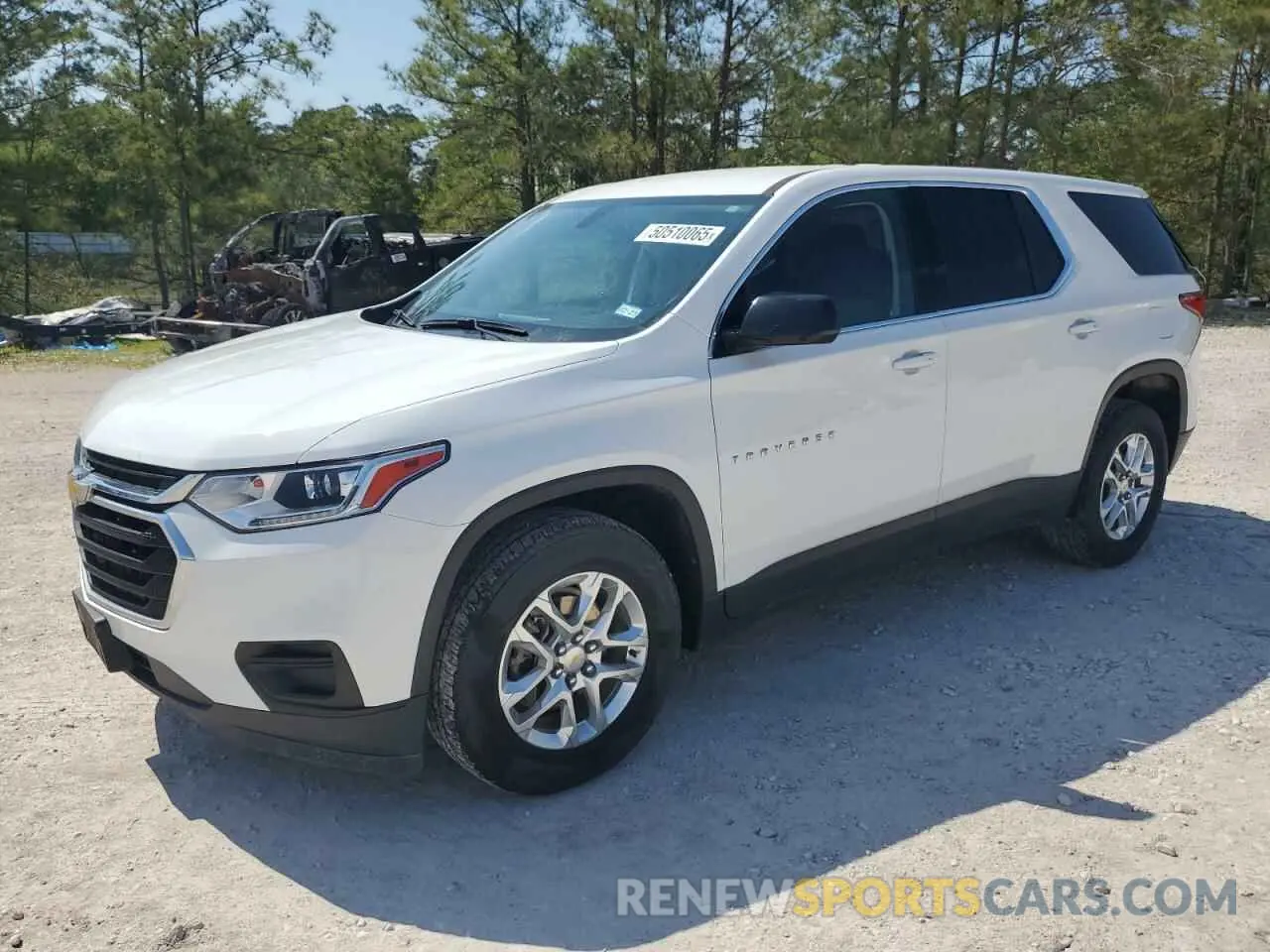1 Photograph of a damaged car 1GNERFKW8LJ298724 CHEVROLET TRAVERSE 2020