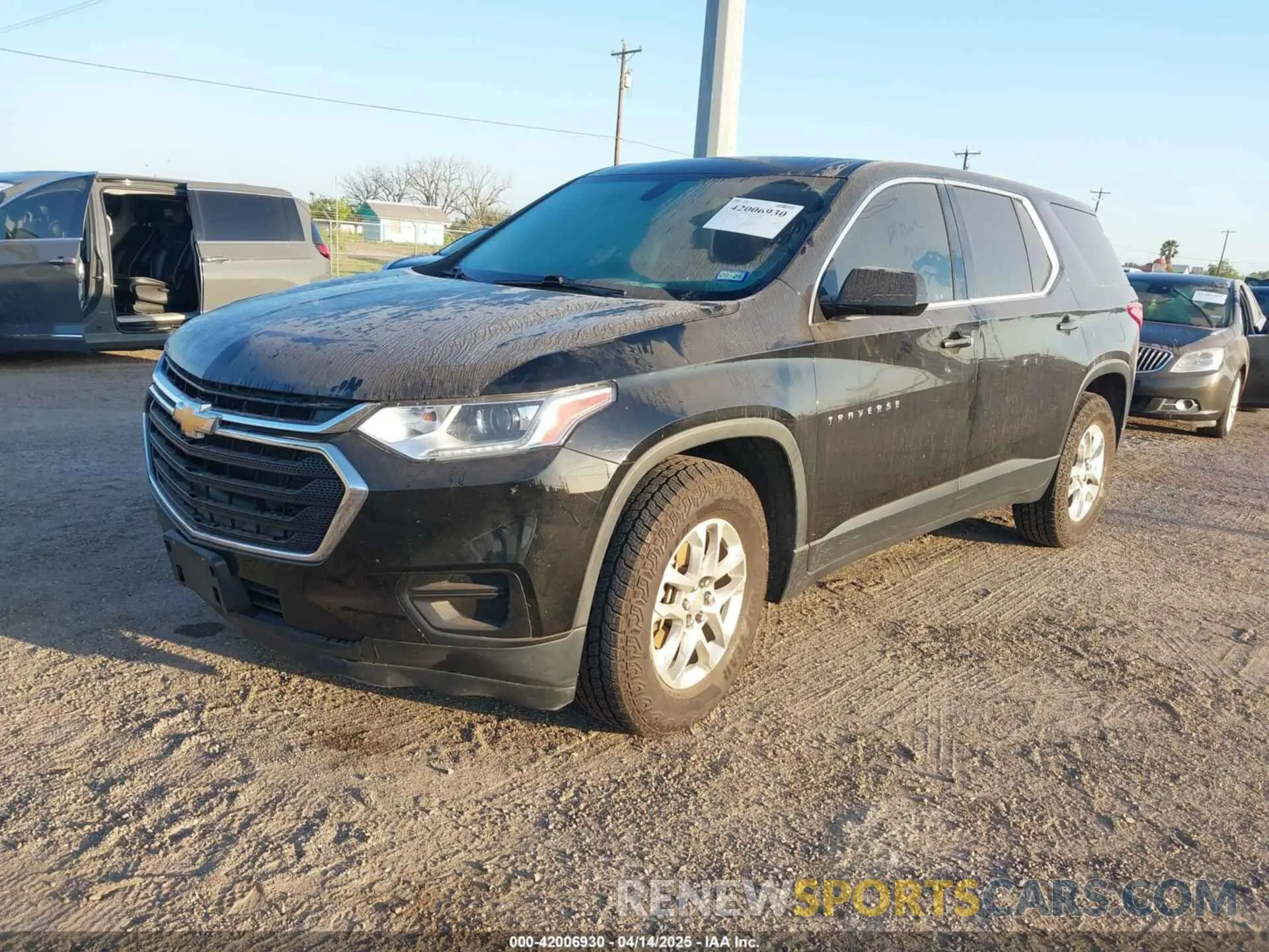 2 Photograph of a damaged car 1GNERFKW9LJ127710 CHEVROLET TRAVERSE 2020