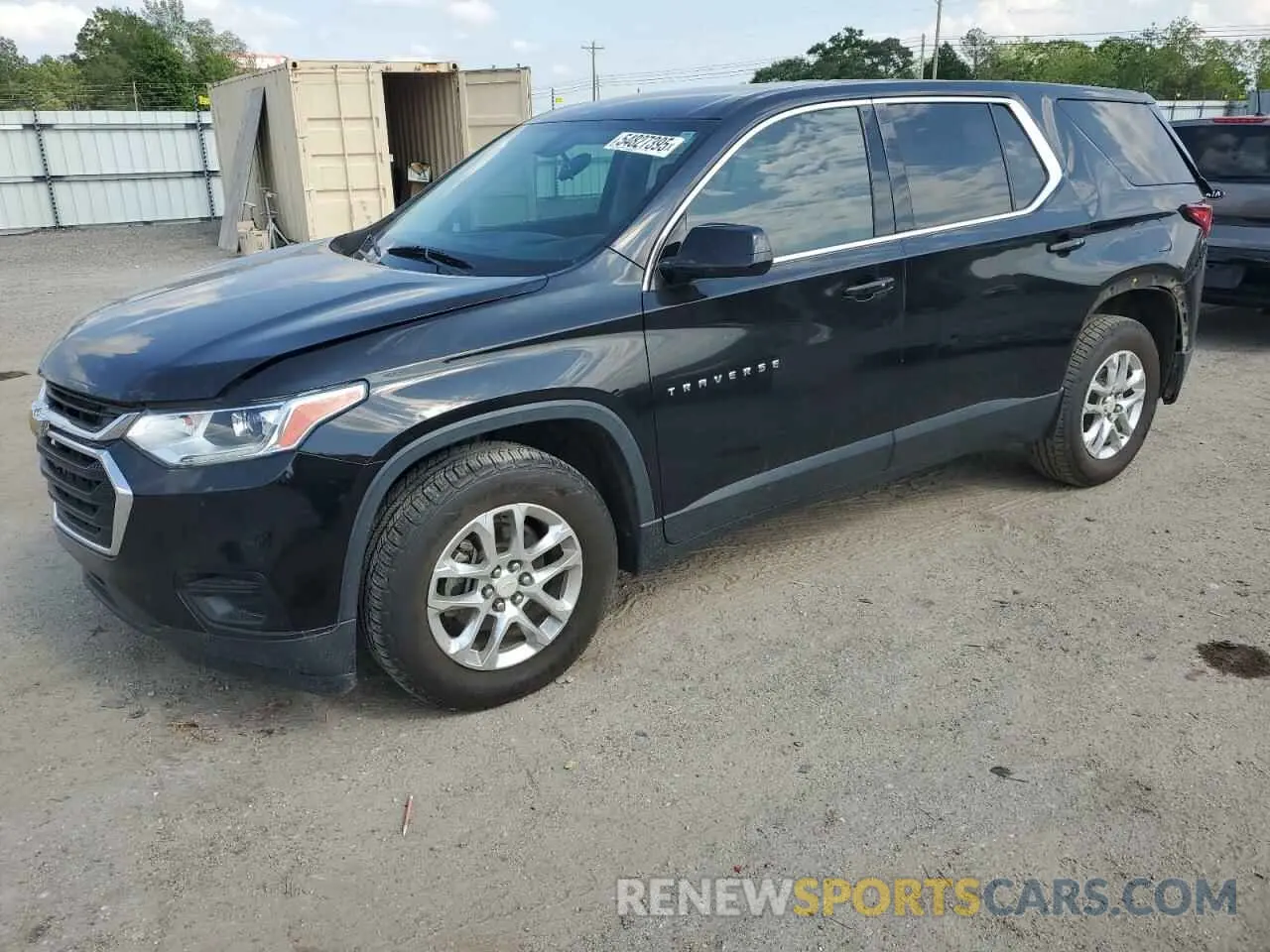 1 Photograph of a damaged car 1GNERFKW9LJ137511 CHEVROLET TRAVERSE 2020