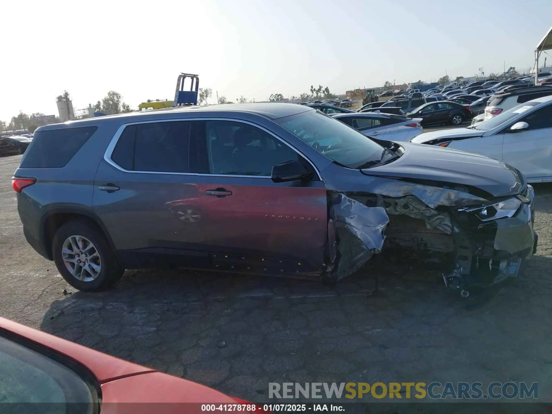 13 Photograph of a damaged car 1GNERFKW9LJ307723 CHEVROLET TRAVERSE 2020
