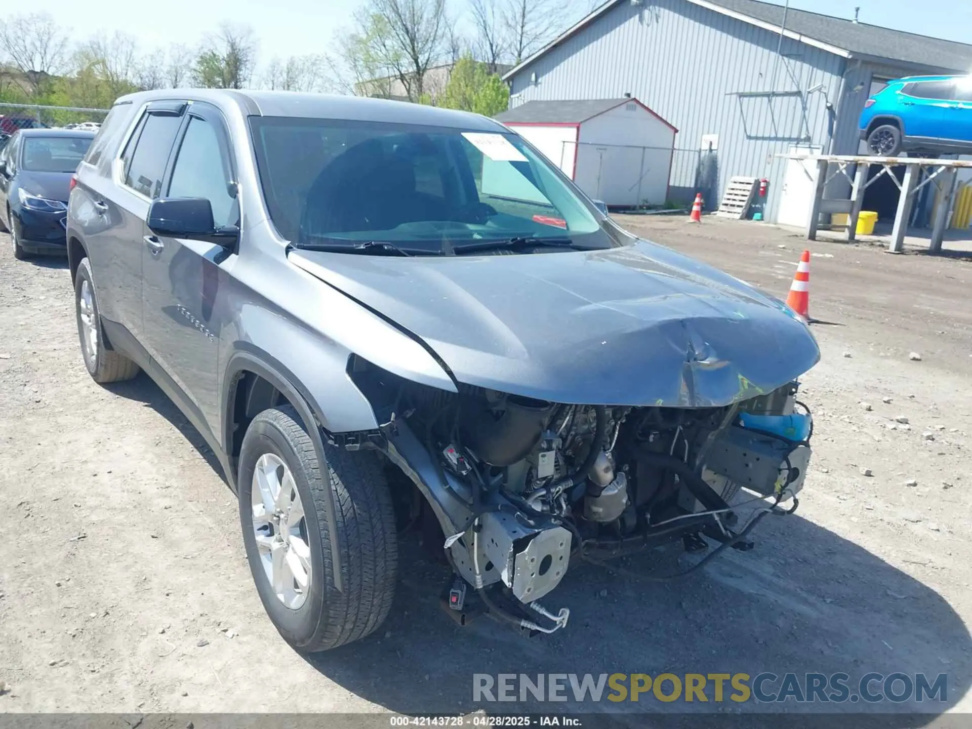 6 Photograph of a damaged car 1GNERFKW9LJ309827 CHEVROLET TRAVERSE 2020