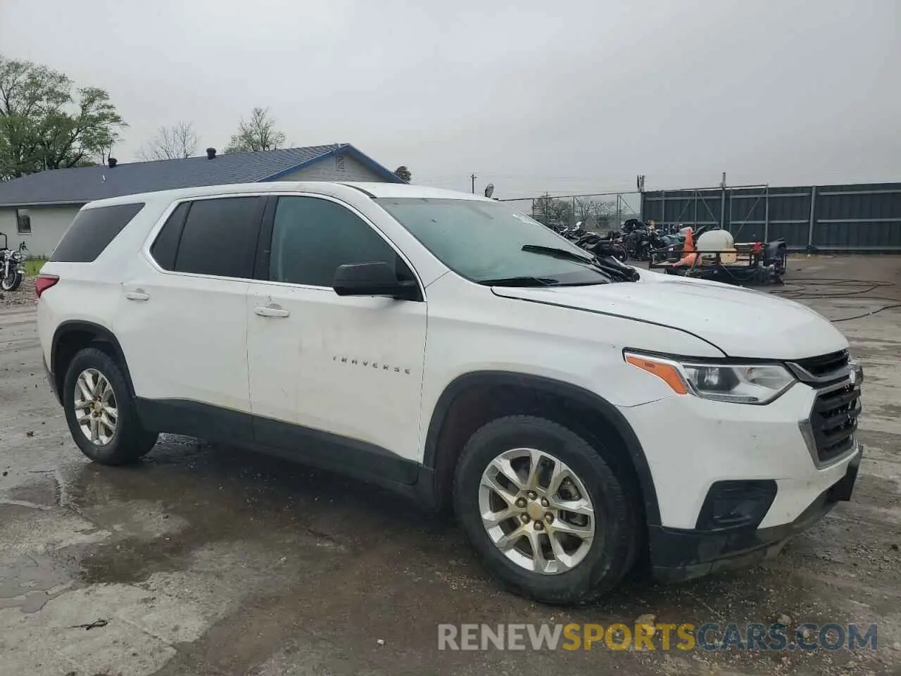4 Photograph of a damaged car 1GNERFKW9LJ314560 CHEVROLET TRAVERSE 2020