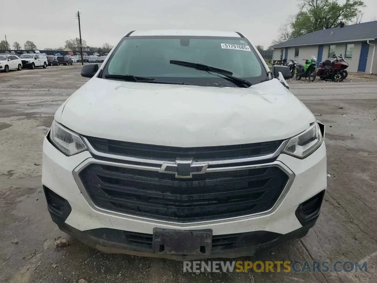 5 Photograph of a damaged car 1GNERFKW9LJ314560 CHEVROLET TRAVERSE 2020