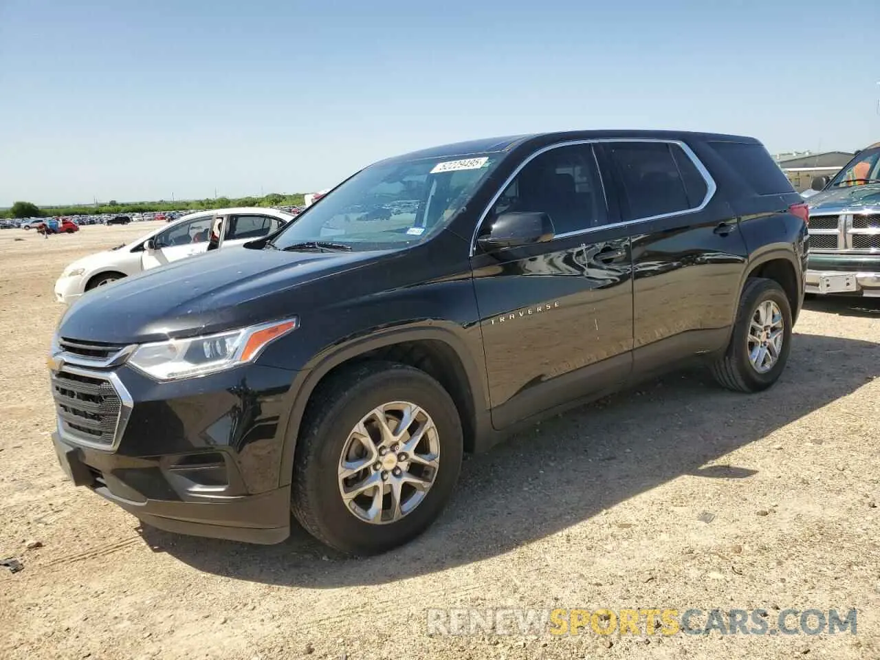 1 Photograph of a damaged car 1GNERFKWXLJ270505 CHEVROLET TRAVERSE 2020