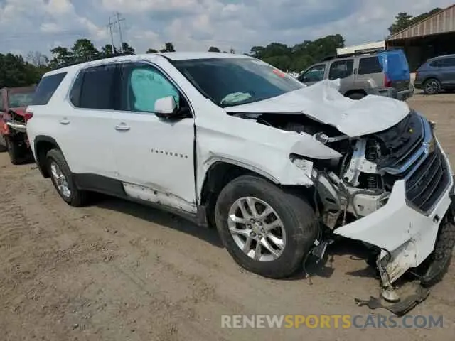4 Photograph of a damaged car 1GNERGKW0LJ199417 CHEVROLET TRAVERSE 2020