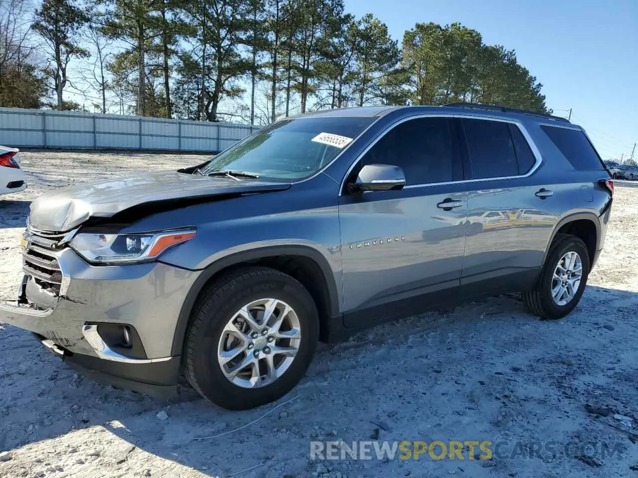 1 Photograph of a damaged car 1GNERGKW1LJ286579 CHEVROLET TRAVERSE 2020