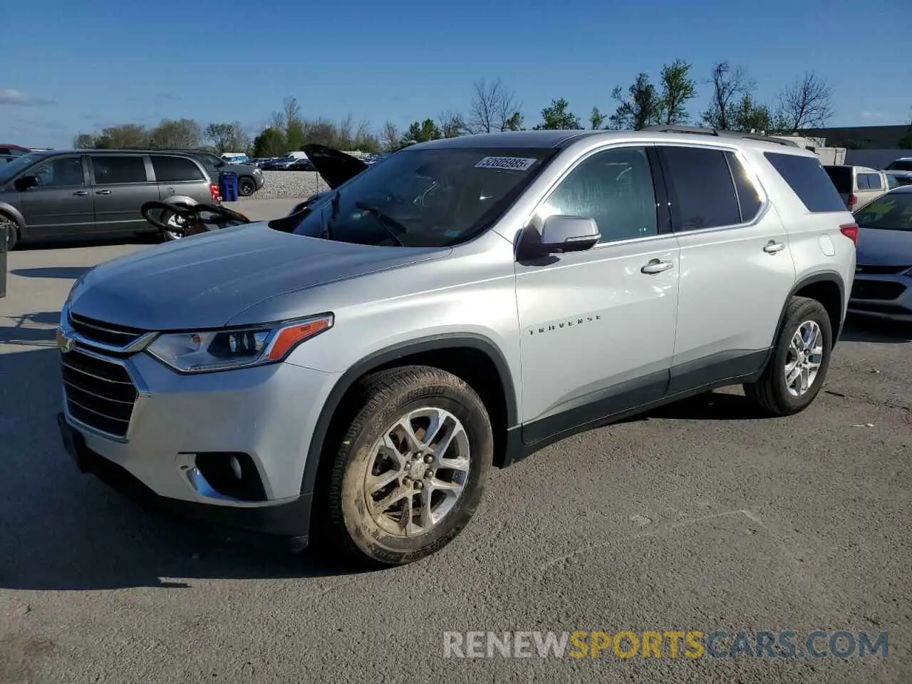 1 Photograph of a damaged car 1GNERGKW1LJ304157 CHEVROLET TRAVERSE 2020