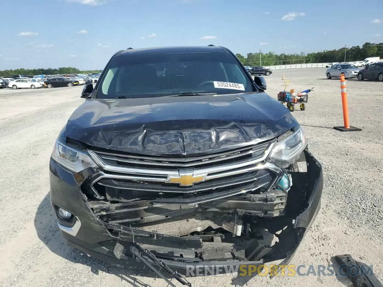 5 Photograph of a damaged car 1GNERGKW1LJ318351 CHEVROLET TRAVERSE 2020