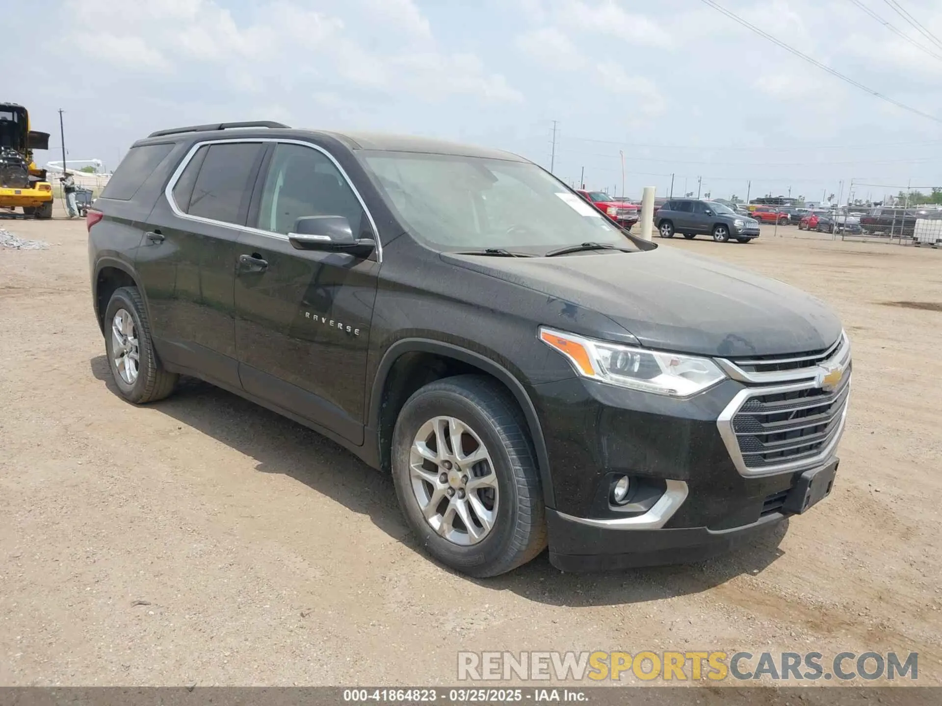 1 Photograph of a damaged car 1GNERGKW2LJ174518 CHEVROLET TRAVERSE 2020