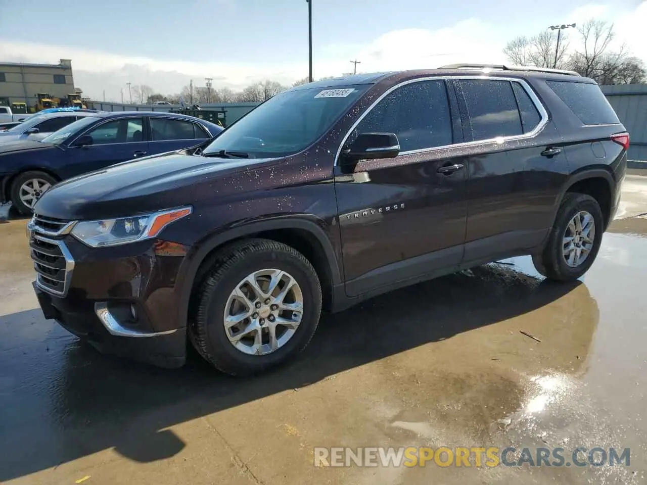 1 Photograph of a damaged car 1GNERGKW2LJ253946 CHEVROLET TRAVERSE 2020