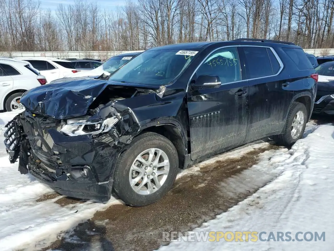 1 Photograph of a damaged car 1GNERGKW2LJ321677 CHEVROLET TRAVERSE 2020