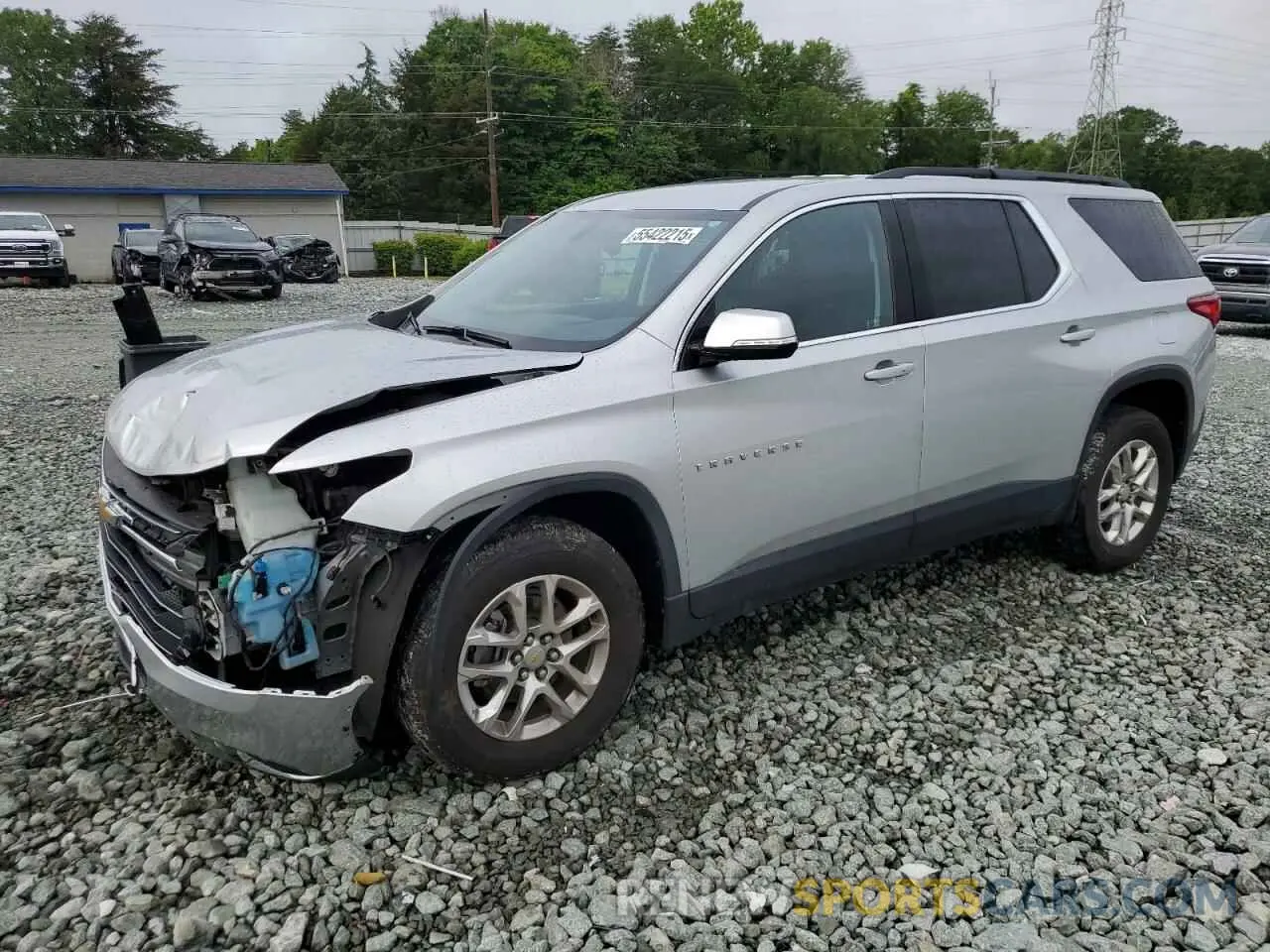 1 Photograph of a damaged car 1GNERGKW4LJ166209 CHEVROLET TRAVERSE 2020