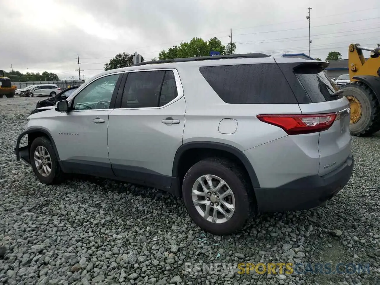 2 Photograph of a damaged car 1GNERGKW4LJ166209 CHEVROLET TRAVERSE 2020