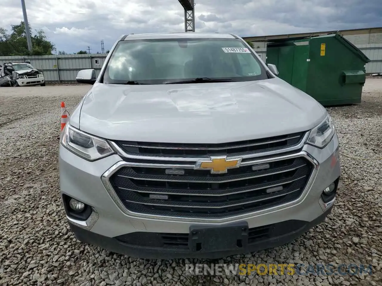 5 Photograph of a damaged car 1GNERGKW4LJ188632 CHEVROLET TRAVERSE 2020