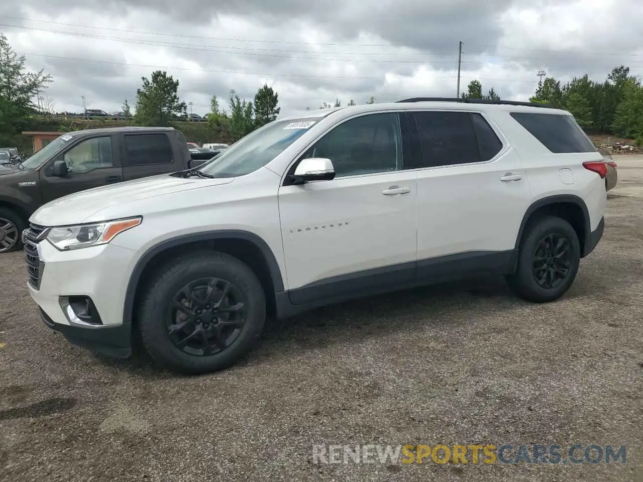 1 Photograph of a damaged car 1GNERGKW4LJ244309 CHEVROLET TRAVERSE 2020